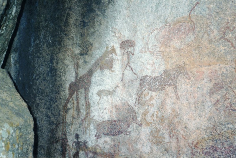 4 to 6 thousand year old petroglyphs on Mashavuka caves.