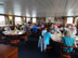 Netherlands – Getting ready to eat dinner on the Barge.