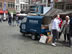 Belgium – Delivery vehicle near city hall in Antwerp