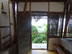 The back door of our guide’s bamboo house in Minca, Colombia.
