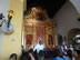 Our guide taking about alter at Convento de Santa Cruz de la Popa in Cartagena, Colombia.