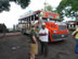 Our tour bus at Convento de Santa Cruz de la Popa in Cartagena, Colombia.