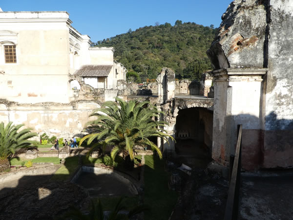 Church ruins in Antigua, Guatemala.