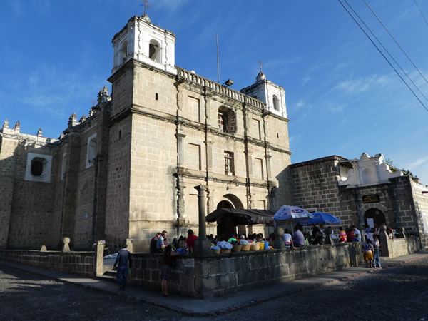 Church in Antigua, Guatemala.