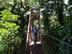 Ted on the suspension bridge at Monteverde Cloud Forest Reserve.