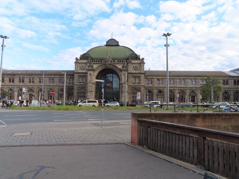 Central Train station in Nuremberg, Germany.