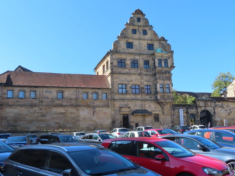 The Bamberg Historical Museum at Alte Hofhaltung in Bamberg, Germany.