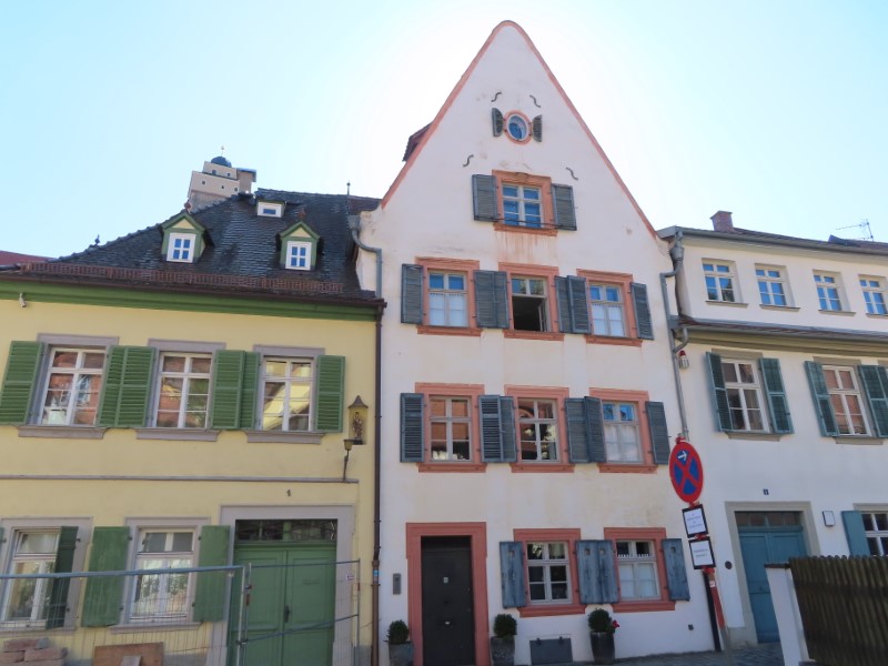 Buildings in Bamberg, Germany.