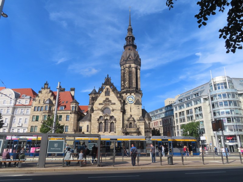 Church in Leipzig, Germany.
