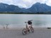 Ted's bike in front of Forggensee Lake near Fssen, Germany.