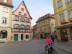 Cyclist in Bamberg, Germany.